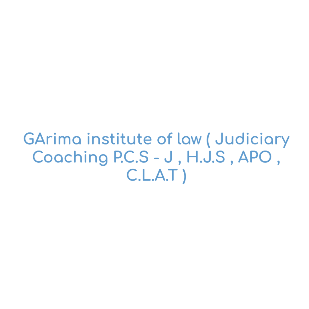 Garima Institute of Law