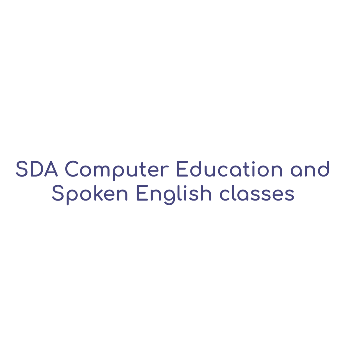 SDA Computer Education and Spoken English Classes