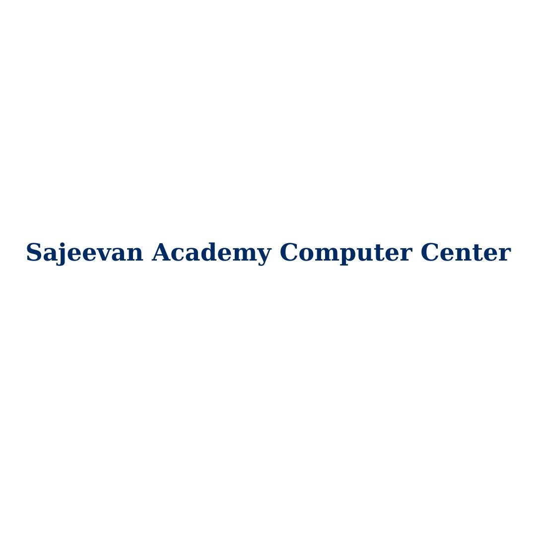 Sajeevan Academy Computer Center